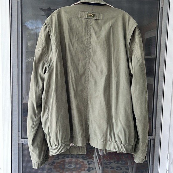 Orvis signature collection men’s jacket. Army green color size extra large. - Picture 6 of 6
